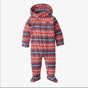 Patagonia baby micro fleece bunting